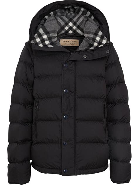 burberry herren winterjacke|burberry hooded jacket.